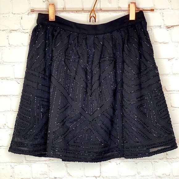 Parker embellished fit and flare skirt - Picture 1 of 11